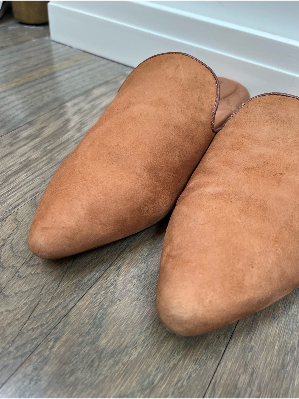 Birdies The Lark Brown Suede Slide Mules Womens Size 8.5 Comfort Slip On Shoes - Picture 3 of 8